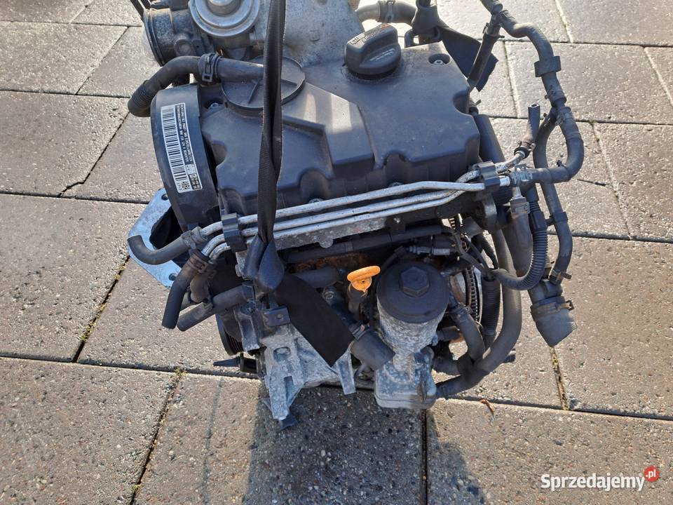 Volkswagen Polo 9n3 14TDi 70 silnik kompletny osobowe śląskie Jastrzębie-Zdrój