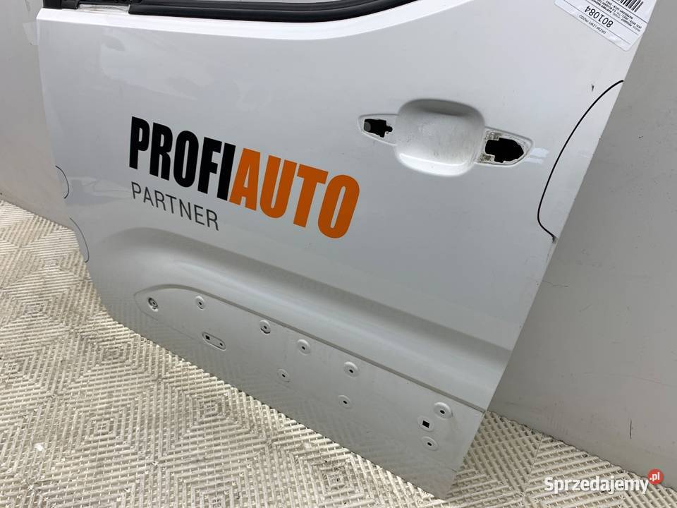 DRZWI LEWY PRZÓD PEUGEOT PARTNER IV Minivan