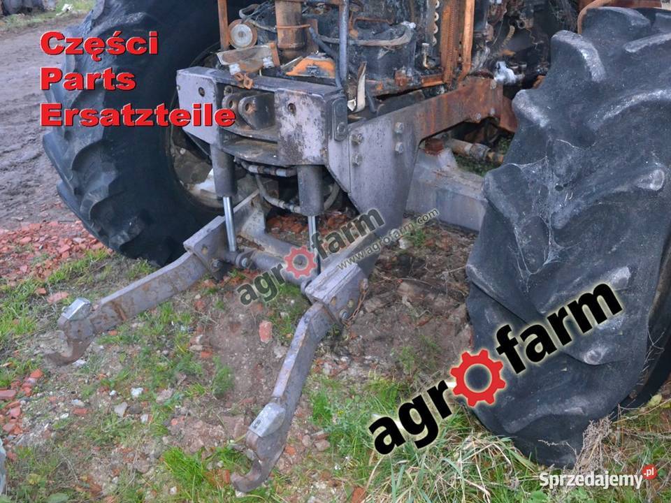 Massey Ferguson 6180 części skrzynia biegów oś Byków