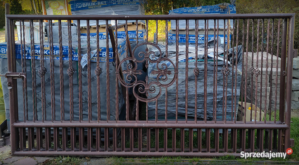 Stalowa brama 2skrzydłowa sprzedam