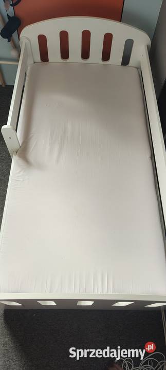 Białe Łóżko dziecięce 84cm Kraków