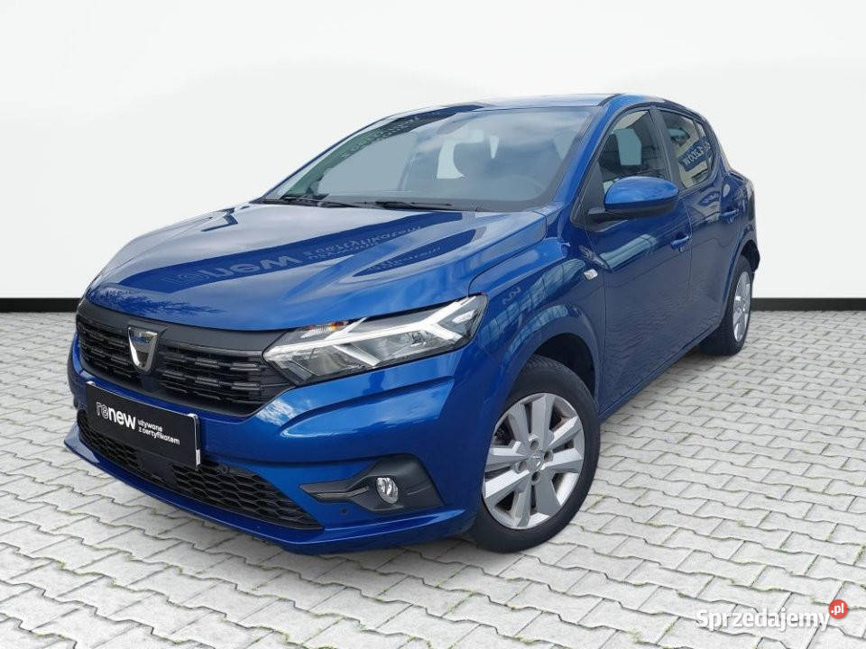 Dacia Sandero 2021r Salon Niski przebieg Serwis Warszawa