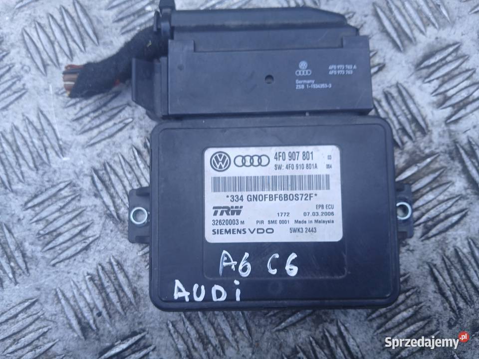 Moduł hamulca ręcznego elektrycznego Audi A6 C6 małopolskie Radłów
