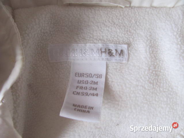 Kombinezon dziecięcy zimowy HM 5056 02M mazowieckie Warszawa