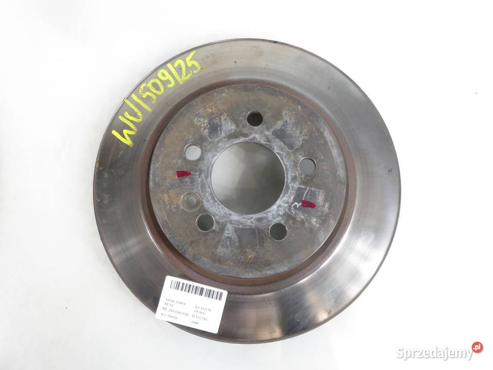 TARCZE HAMULCOWE PRZÓD MERCEDES W163 ML 320 małopolskie sprzedam