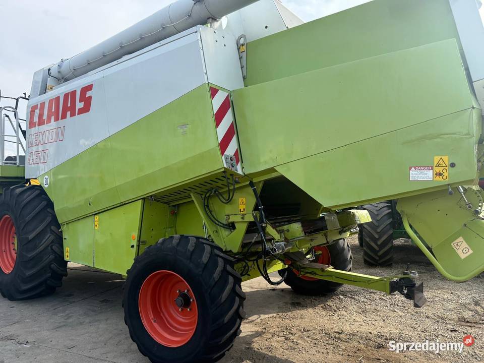 Kombajn zbożowy Claas Lexion 460 heder V660 75m
