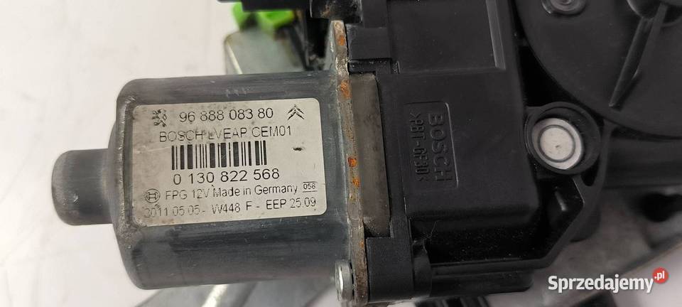 PODNOŚNIK SZYBY PT PEUGEOT 508 9688808380 Lipno