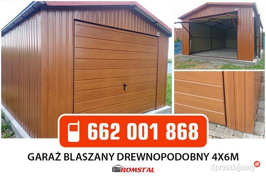 ZŁOTY DĄB Garaż Drewnopodobny Blaszak Magazyn blacha Bolesławiec sprzedam
