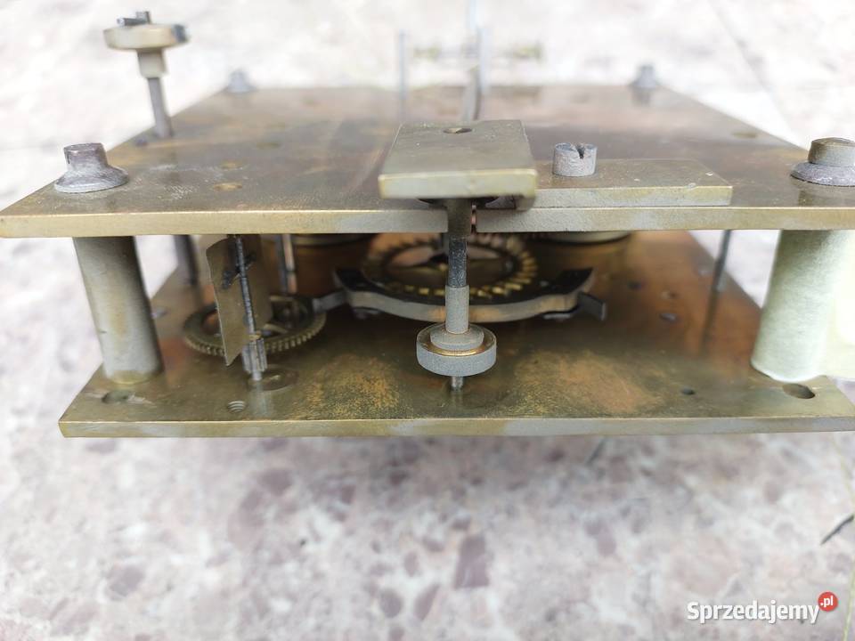 802 Mechanizm starego zegara linkowego żyłkowego pomorskie