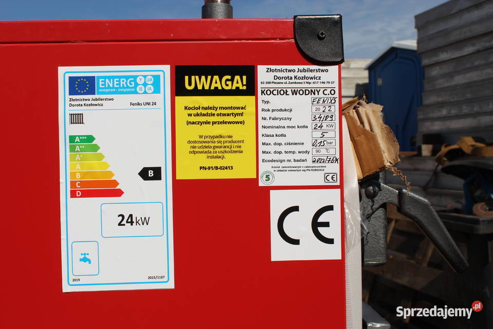 KOCIOL Weglowy 24 kW Klasa 5 Piece KOTLY Węglowe Bielsko-Biała