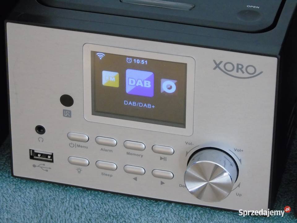 Zestaw Audio CD USB WiFi BT DAB FM sprawne Jasło