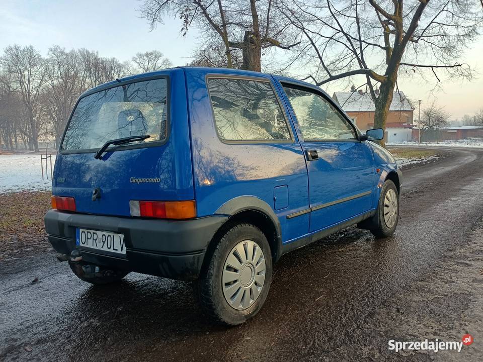 Fiat Cinquecento 900 stan kolekcjonerski 2 benzyna opolskie Nysa sprzedam