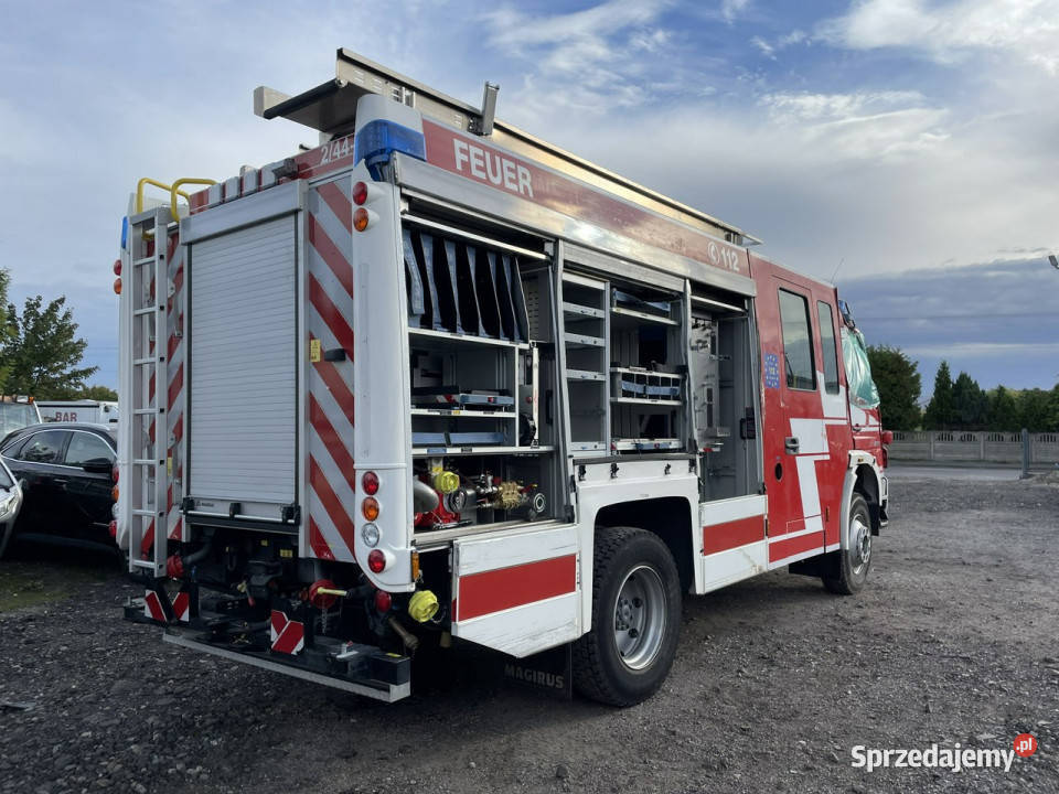 Mercedes Atego 1529 LF20 Straż Pożarna 4X4 Wóż wspomaganie kierownicy dolnośląskie Syców