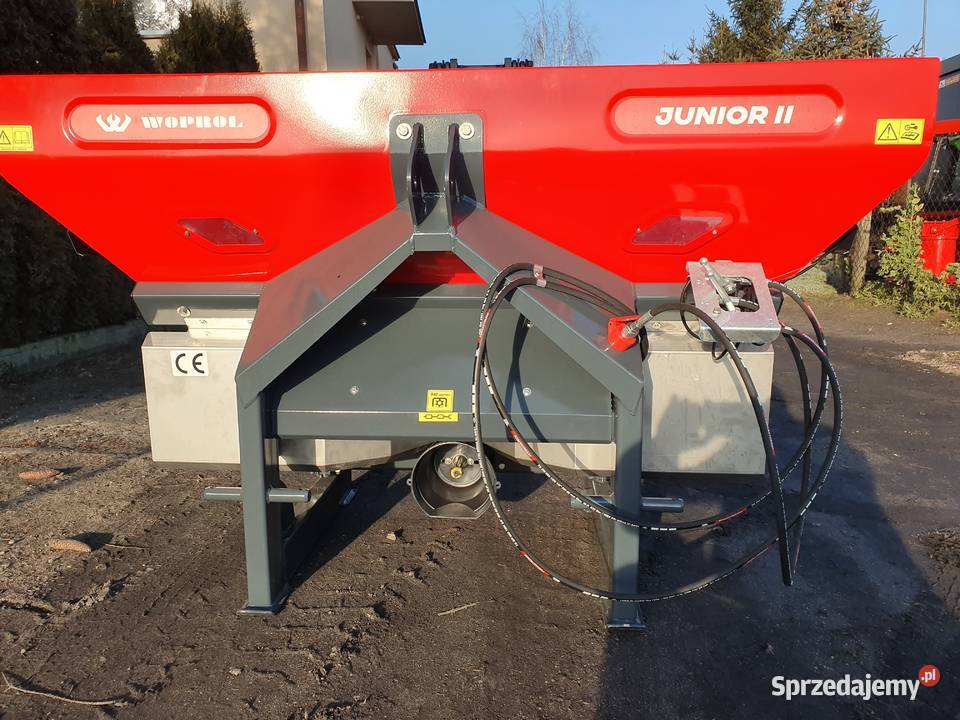 Rozsiewacz Junior II 800 Woprol nowy model Rozsiewacze nawozów Miechowice