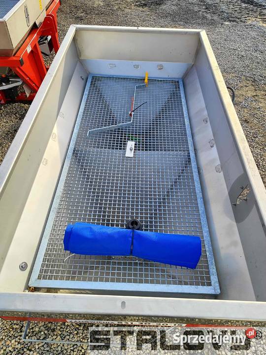 STALOVY Rozsiewacz nawozu dwutarczowy 600L nieuszkodzony