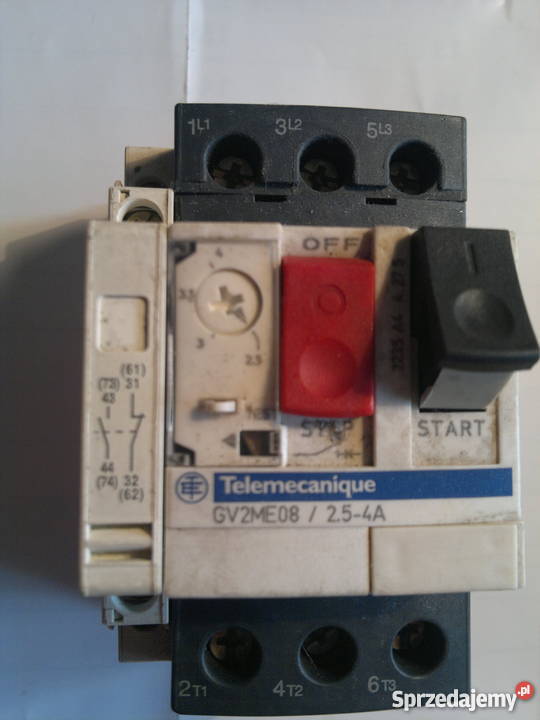 Wyłącznik silnikowy GV2ME08 zakres 254A Elektryka i akcesoria śląskie