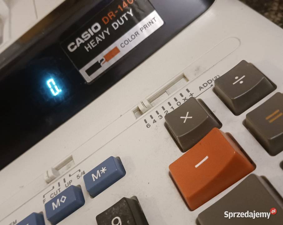 Kalkulator drukarka Casio DR 140N Borów