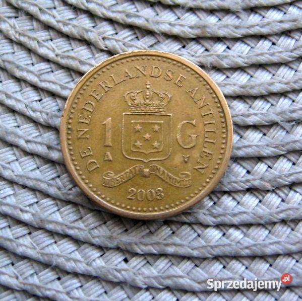 Antyle Holenderskie 1 Gulden 2003r wielkopolskie Kalisz