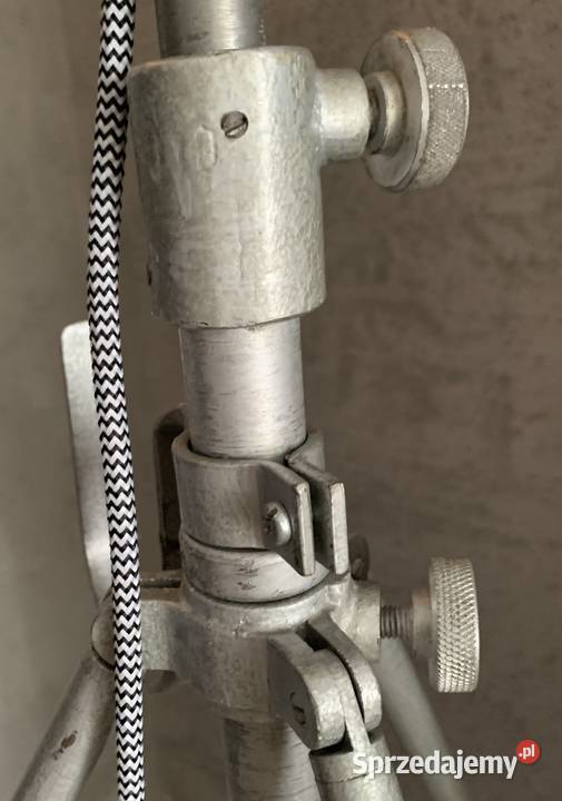 Lampa filmowa PRL loft vintage Poznań