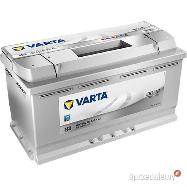 Akumulator Varta Silver H3 100Ah 830A Gdański Gdańsk