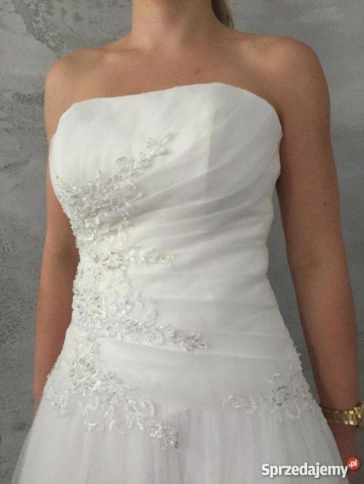 Suknia ślubna MS MODA Kamilla Ecri 3638 Warszawa