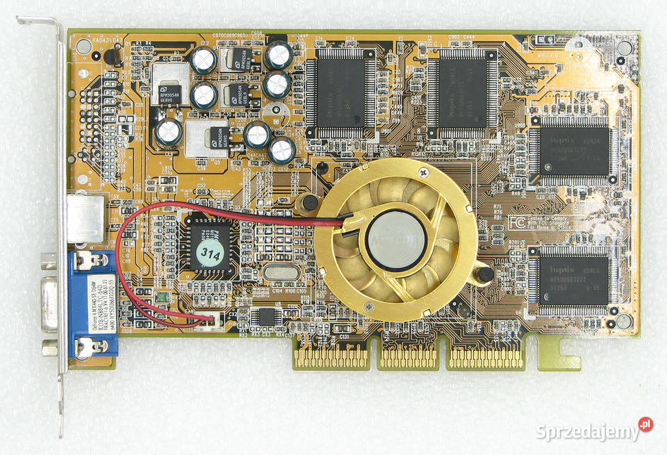 Mercury Geforce MX440SE 64MB 128bit DDR AGPx4 Cielądz