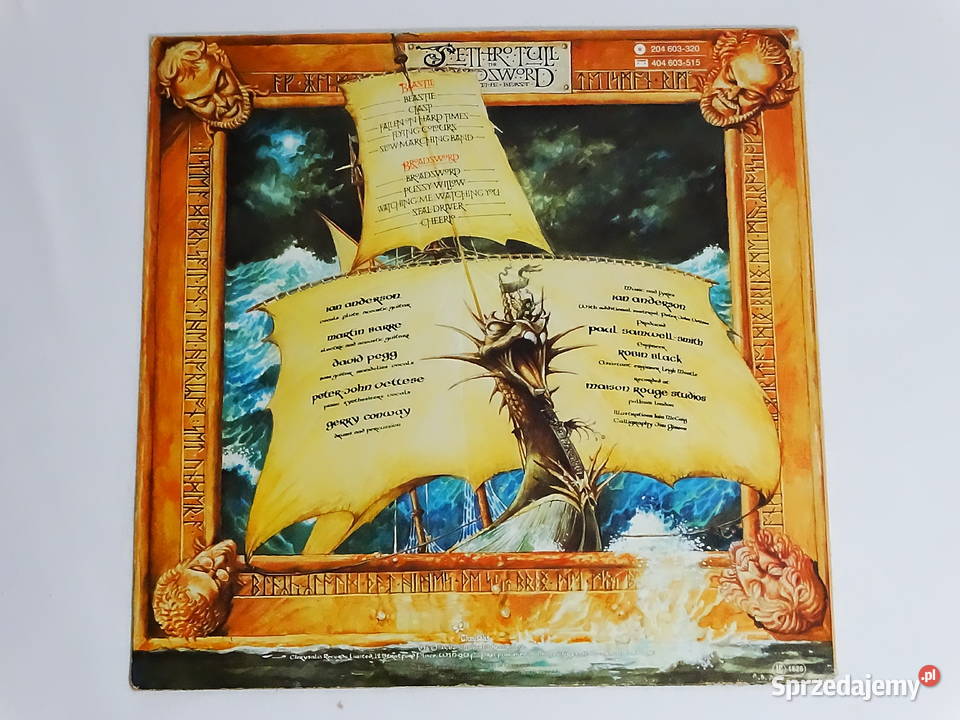 Jethro Tull The Broadsword And The Beast Vinyl