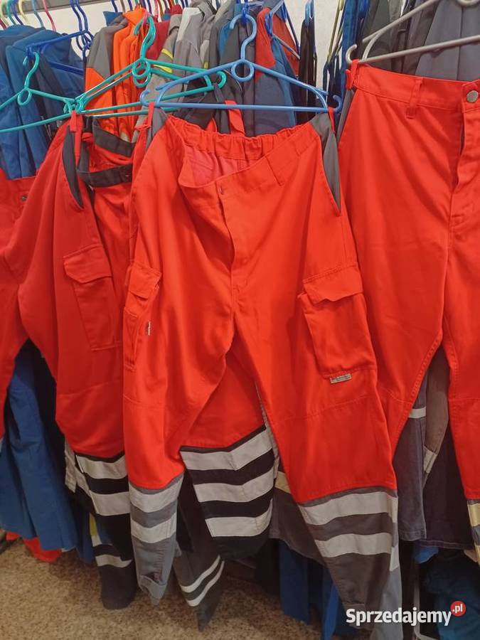 Odblaskowe spodnie ratownik medyczny Rozmiar XL Wrocław