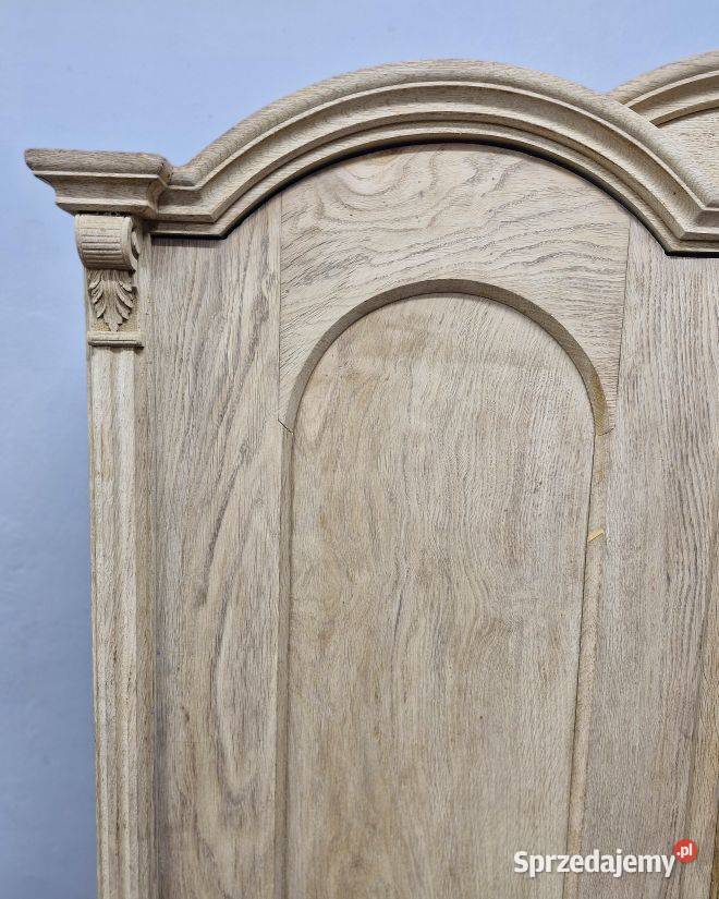 Ładna Dębowa Szafa Ludwikowska AntykiMarki Antyki, Sztuka, Kolekcje Marki