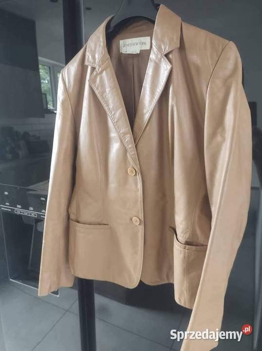 Jones York kurtka z naturalnej skóry XS s m brązowy/beżowy Gliwice