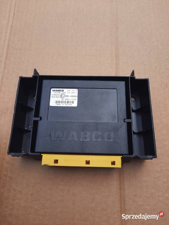 Sterownik ECAS 81258117028 Man Tgx Tgs ciężarowe