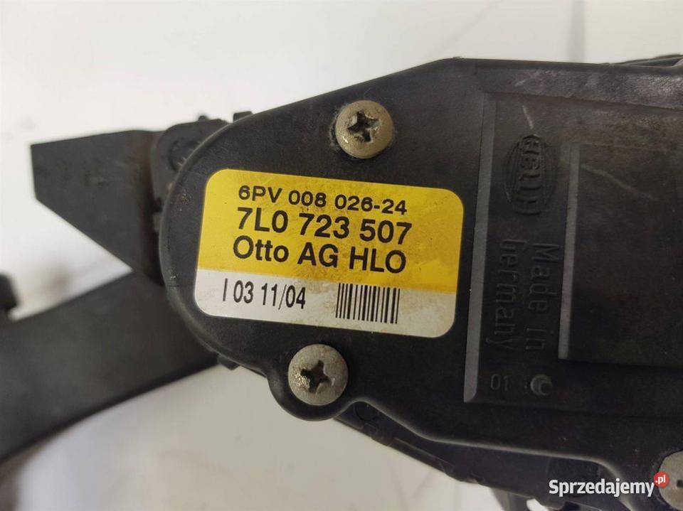 PEDAŁ VOLKSWAGEN TOUAREG 7L0723507 Lipno