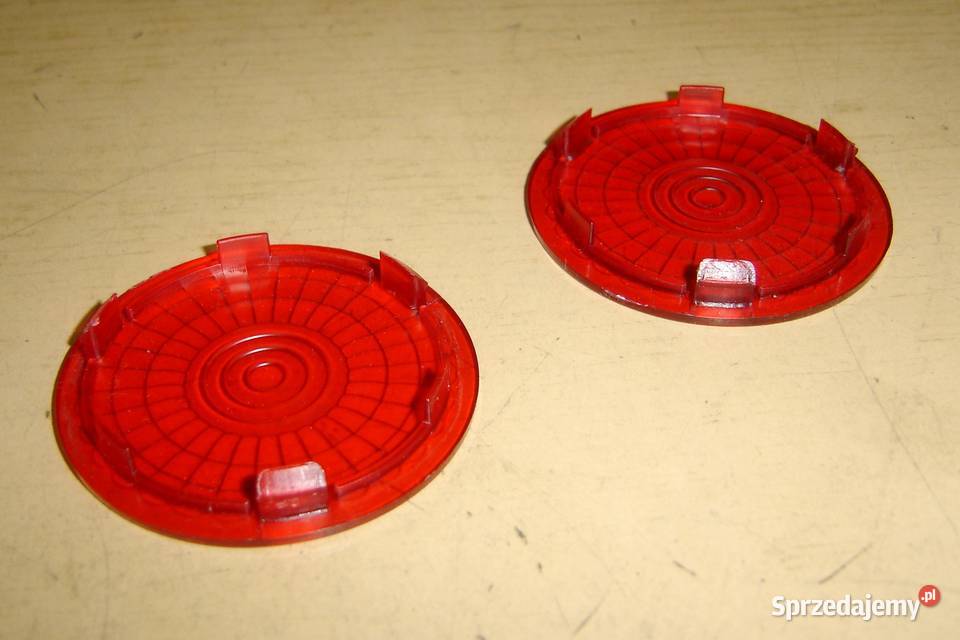 Szkło lampy x2 tył odblask czerwony UNIWERSALNY Odblaski Wrocław