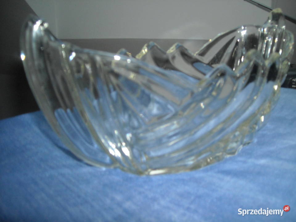 Gondola szkło z PRL lubuskie Zielona Góra