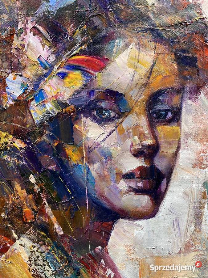 Pitsko Giennadij madam Baterflaj 70x50 obraz Rumia sprzedam