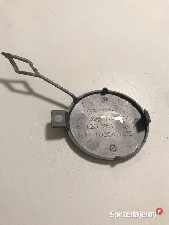 Citroen C3 III lift zaślepka haka zderzak przód Części samochodowe podkarpackie Rzeszów