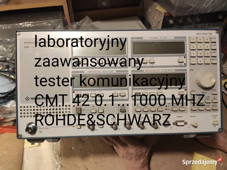 laboratoryjny zaawansowany tester komunikacyjny Poznań