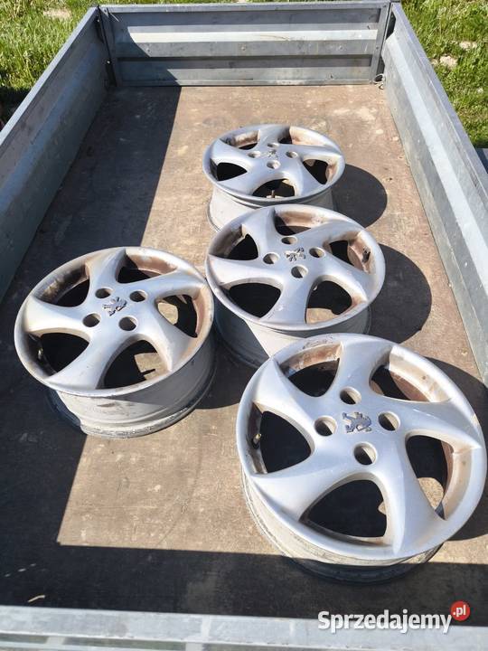 Felgi Peugeot 15 4x108 6J ET28 oryginał Wojciechów-Kolonia Piąta