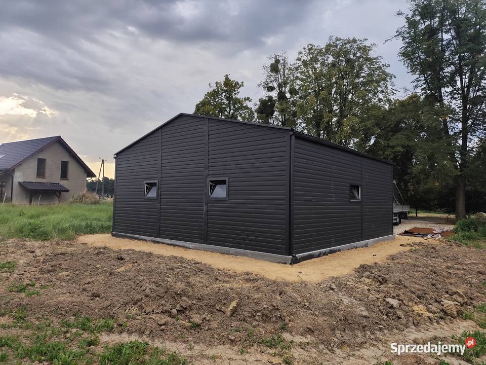JEDNOSPADOWA Ocynkowana Wiata Hala Garaż 60m2 Siedlce