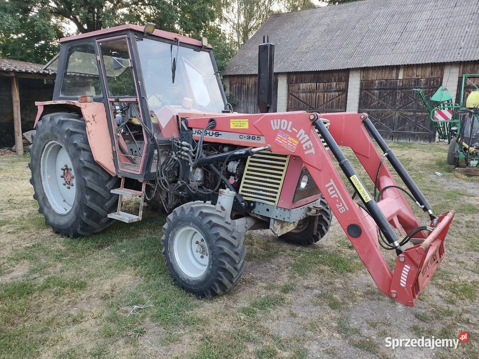 Ursus c385 z turem wolmet Ładowacz czołowy Ursus Stużno