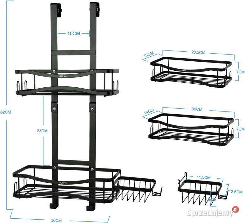Półka prysznicowa zawieszana UUlioyer AGD drobne Jadowniki