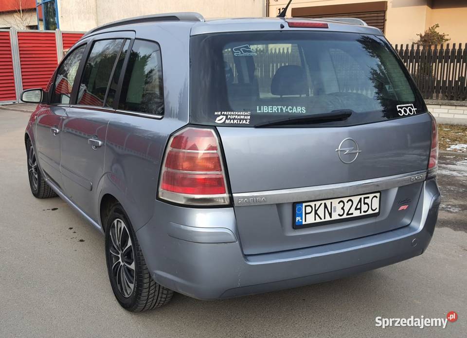 Opel Zafira B 19CDTi 120 StanBDB Bogaty KLIMA 260000km wielkopolskie