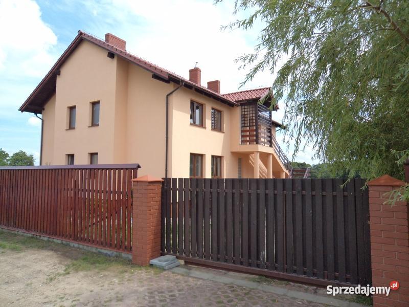 Dom jeziorem w Wielkopolsce drewniane Domy Sławno sprzedam