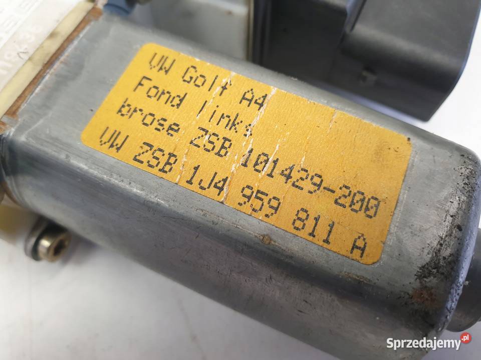 VW Golf IV MECHANIZM SZYBY Silniczek lewy tył Mechanizmy opuszczania szyb Chełm