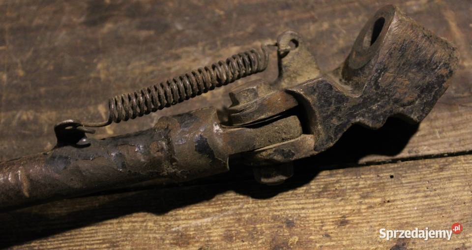 Stopka boczna WSK 125 solidna sprawna Pozostałe Lgota Wielka