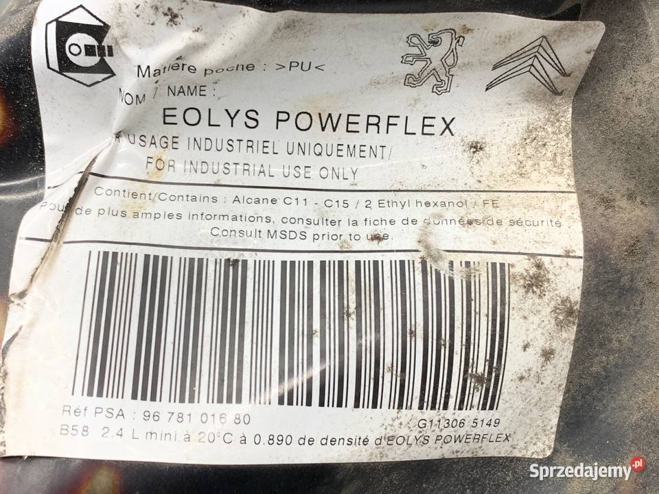 ZBIORNIK DPF CITROEN C4 PICASSO I 9658154780 16