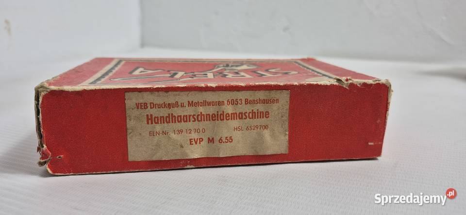 Kultowa maszynka do strzyżenia STRELA DDR NRD lubelskie