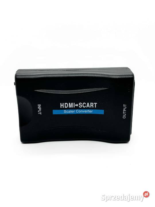Adapter konwerter przejściówka HDMI do EURO Sprzęt satelitarny Elbląg sprzedam