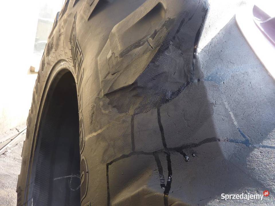2x Opona używana rolnicza 58070R42 TRELLEBORG 42cale Zaścianki