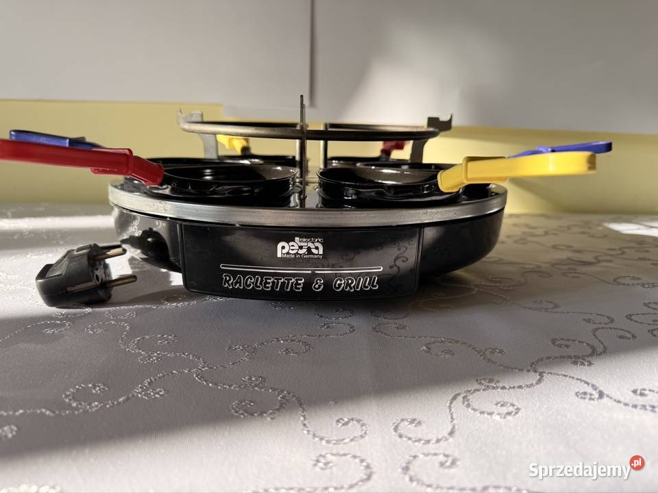 Grill Elektryczny Petra Raclette 2w1 Teflon Czerwionka-Leszczyny